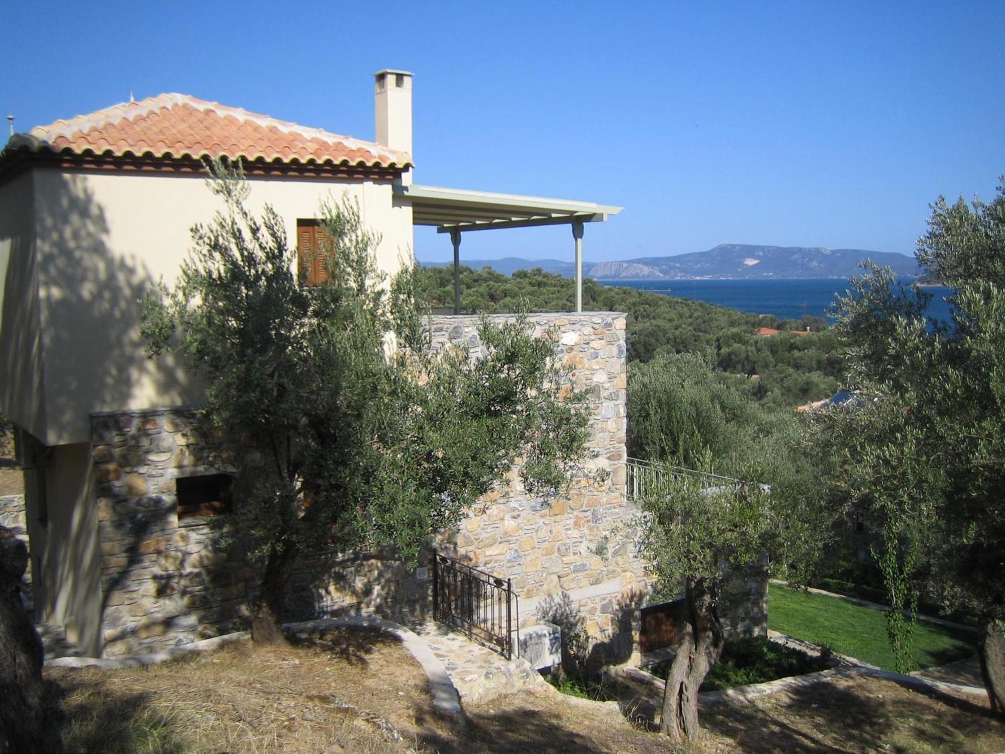 Отель Gera'S Olive Grove - Elaionas Lesvou Marmaro  Экстерьер фото
